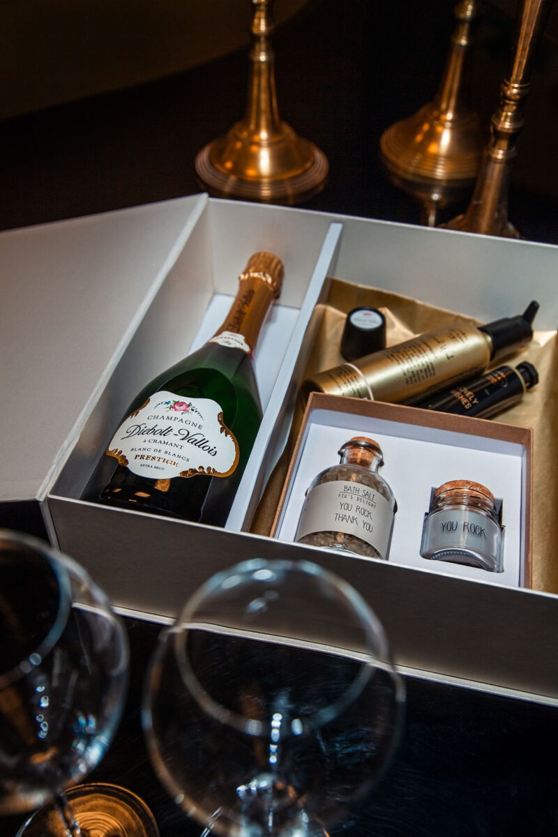 Kinkekarp Diebolt-Vallois Prestige Cuvée ja luksuslikud üllatused