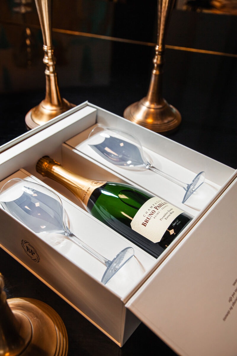 Kinkekomplekt Bruno Paillard Premiére Cuvée ja 2 pokaali