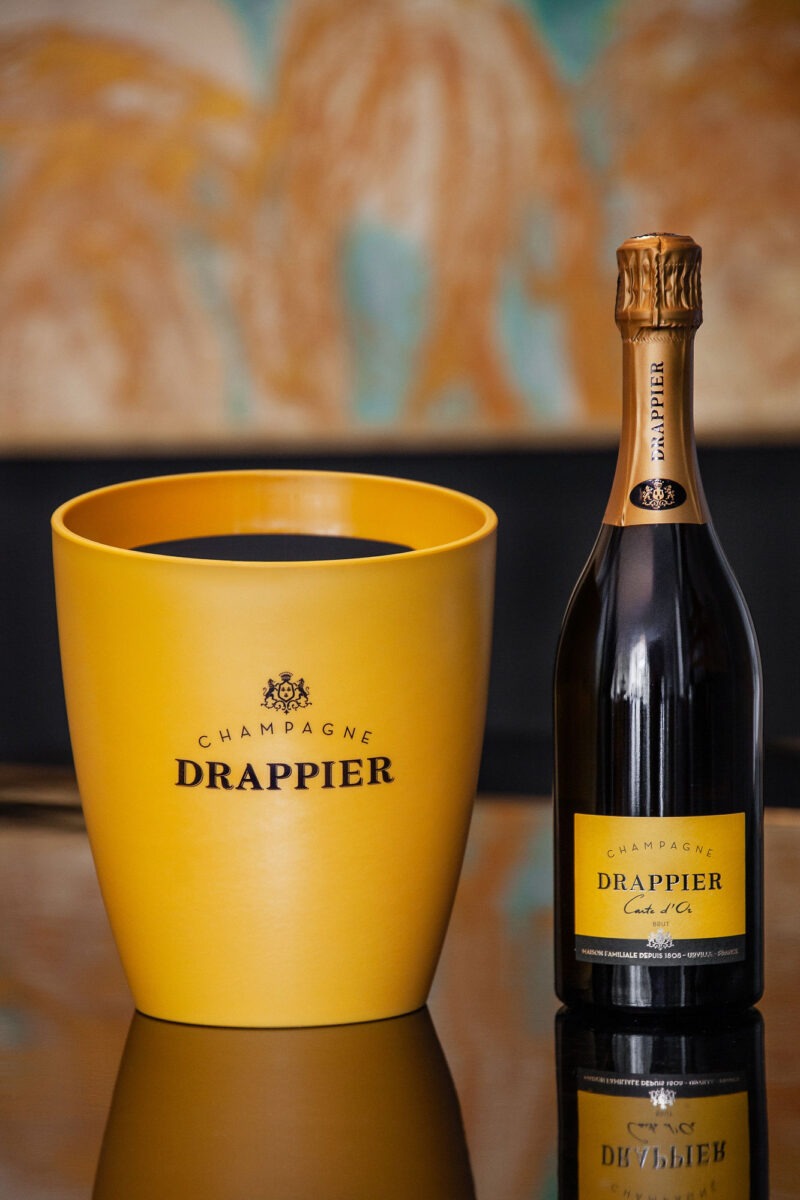 Kinkekomplekt Drappier Carte d'Or ja kollane küüler - Image 2